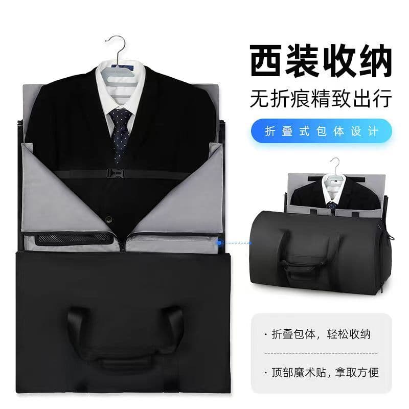 Terno masculino terno viagem Bolsa armazenamento Bolsa armazenamento Bolsa portátil dobrável mala bagagem Bolsa