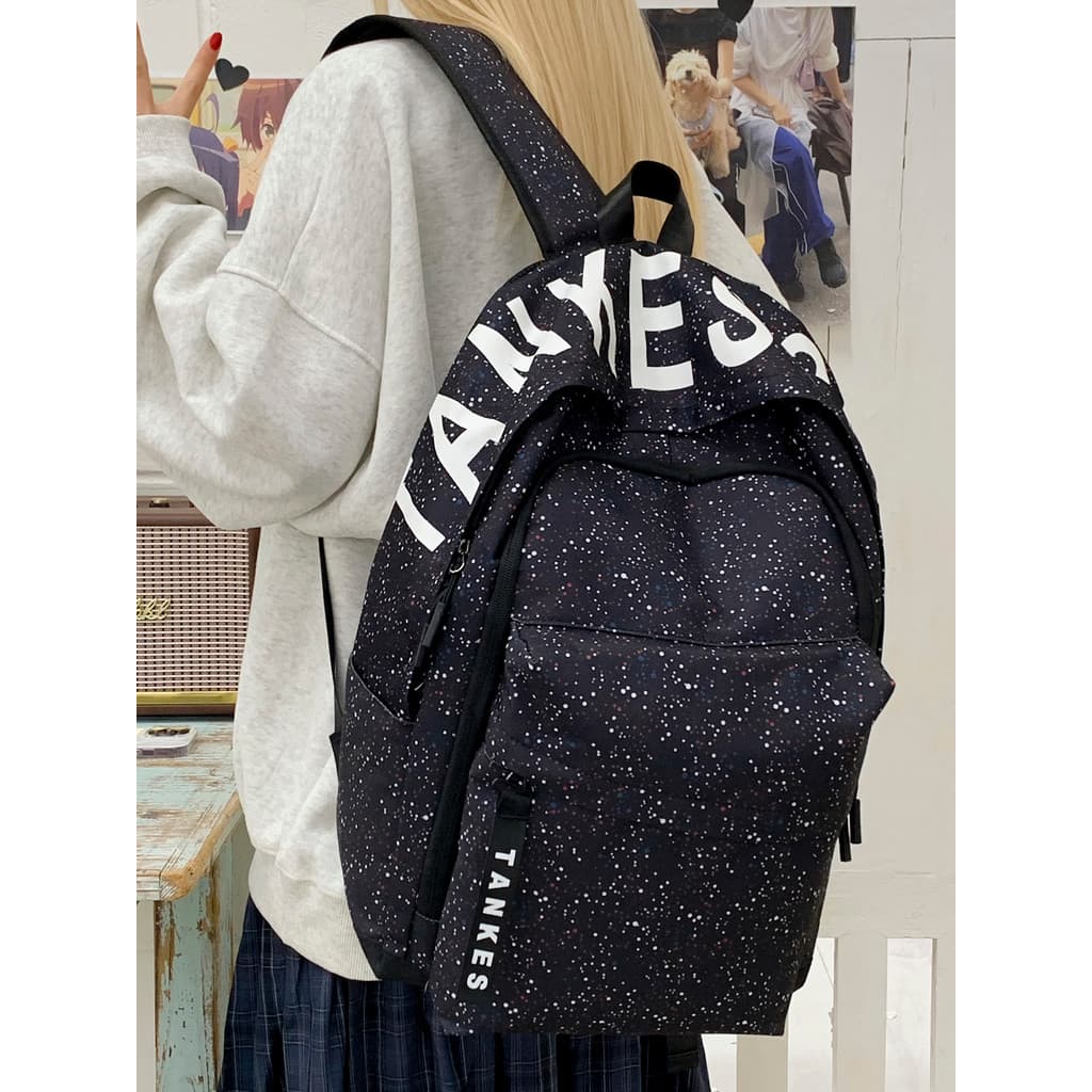 Bolsa escolar de grande capacidade feminina americana ins nicho Gypsophila mochila júnior estudantes do ensino médio moc