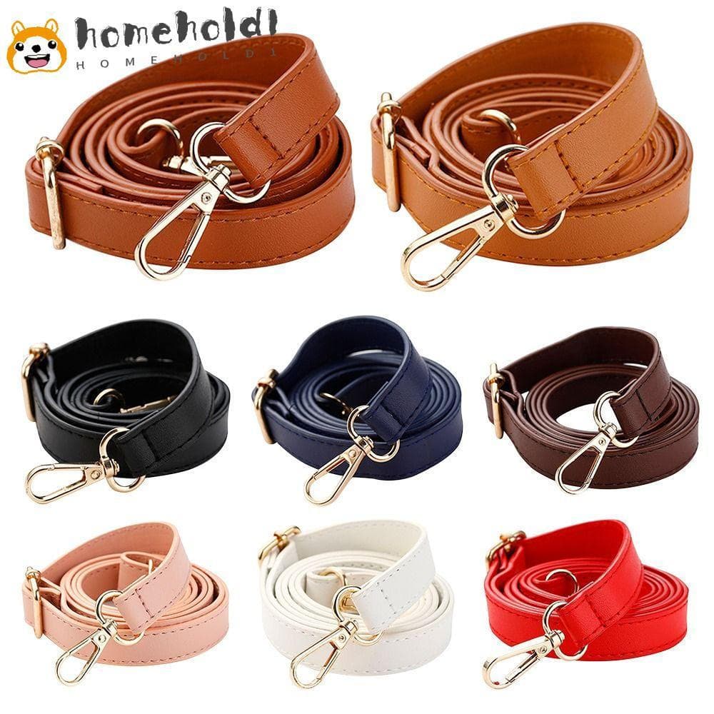 HOMEUVOE 130 Cm Alça De Couro Feminina Crossbody Bolsas De Ombro Ajustáveis Acessórios