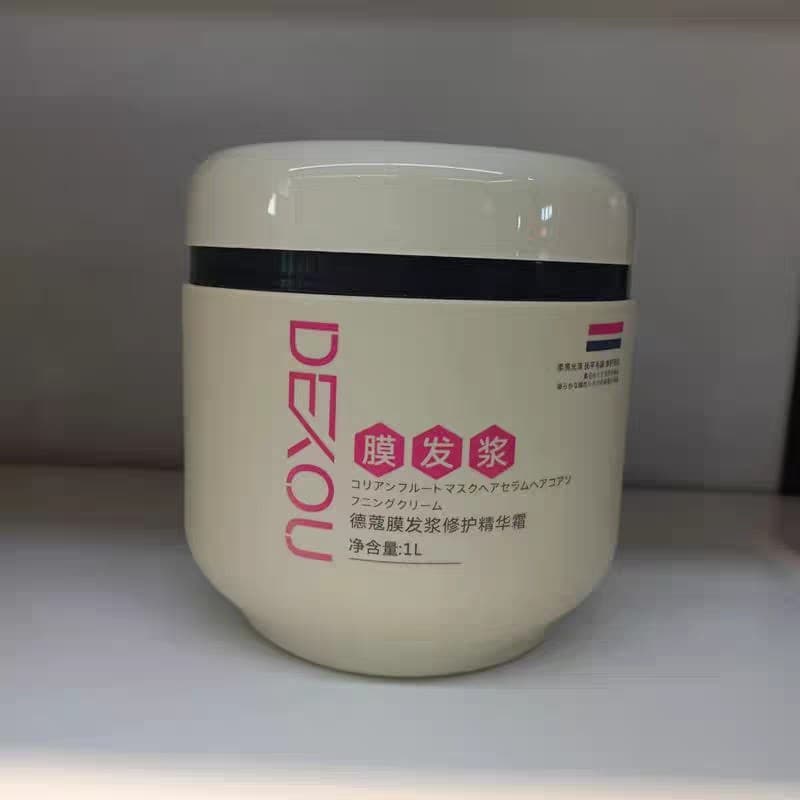 Genuíno Deco máscara de cabelo polpa de cabelo núcleo de cabelo creme de brilho macio 1L reparação suave melhorar tingim