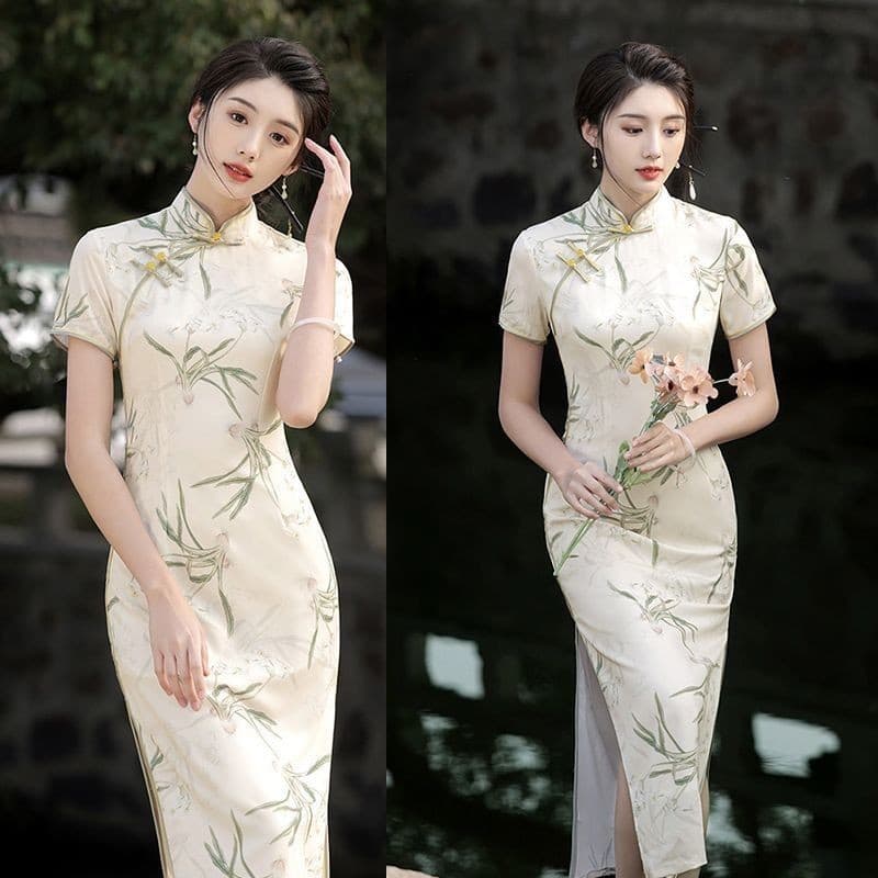 cheongsam Melhorado , Novo Estilo , Mulheres Jovens Podem Usar Feminino Jovem Pode Vestido Temperamento Chinês High-End