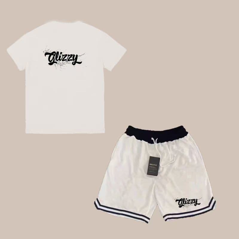 Estilo americano de secagem rápida terno esportivo masculino verão leve respirável absorvente de suor Casual Fitness sar