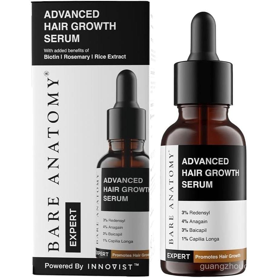 Sérum Avançado para Crescimento Capilar Bare Anatomy |   Redensyl, Anagain, Baicapil e Alecrim |   Reduz a Queda de Cabe