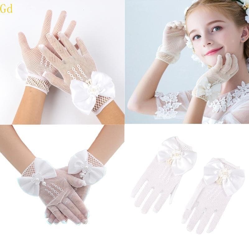 Gd Lindas Luvas De Renda Para Meninas Arrastão Casamentos E Celebrações