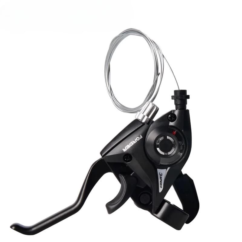 Shimano/Shimano EF500 Mountain Bike Alavanca de freio com mostrador de dedo conjunto 3 7 8 21 Desviador integrado de 24