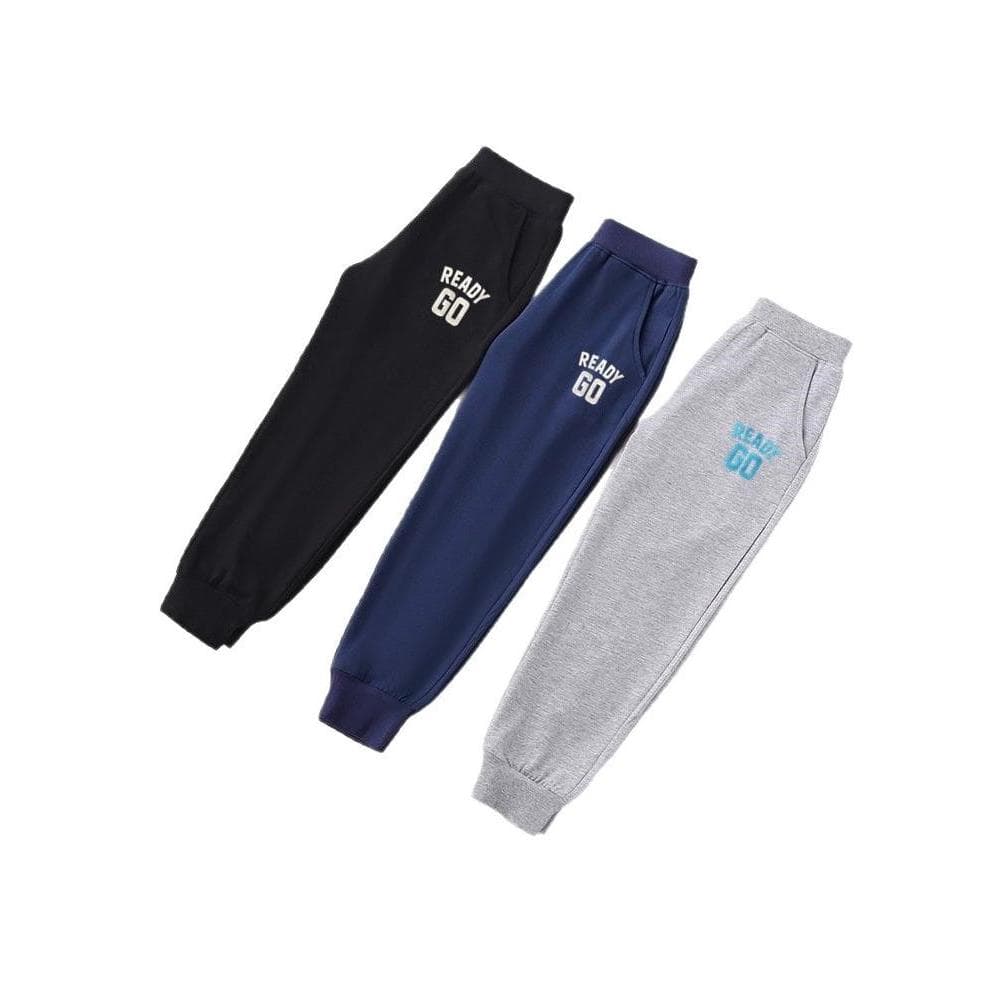 Meninos Sweatpants estilo fino crianças esportes calças de verão bebê Mosquito calças uniforme da escola primária calças