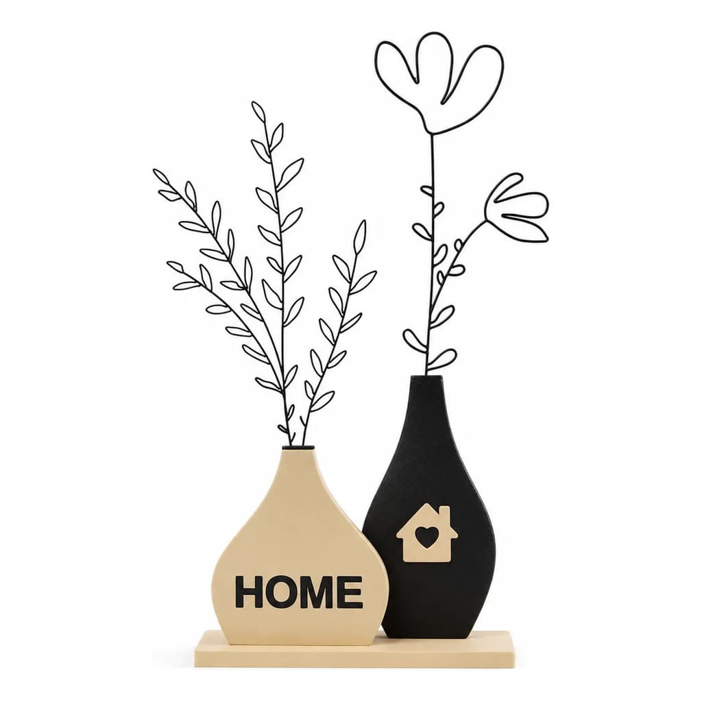 Pedestal Para Vasos Decorativos Impressão 3D Suporte Moderno Plantas