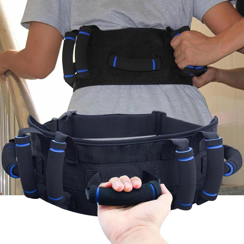 Cinto auxiliar de cintura de transferência, cinto auxiliar para caminhada, cinto de tração para paciente, cinto auxiliar