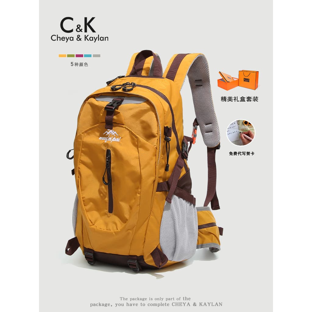 CHEYA & KAYLAN Bolsa leve de grande capacidade para esportes ao ar livre, caminhada unissex