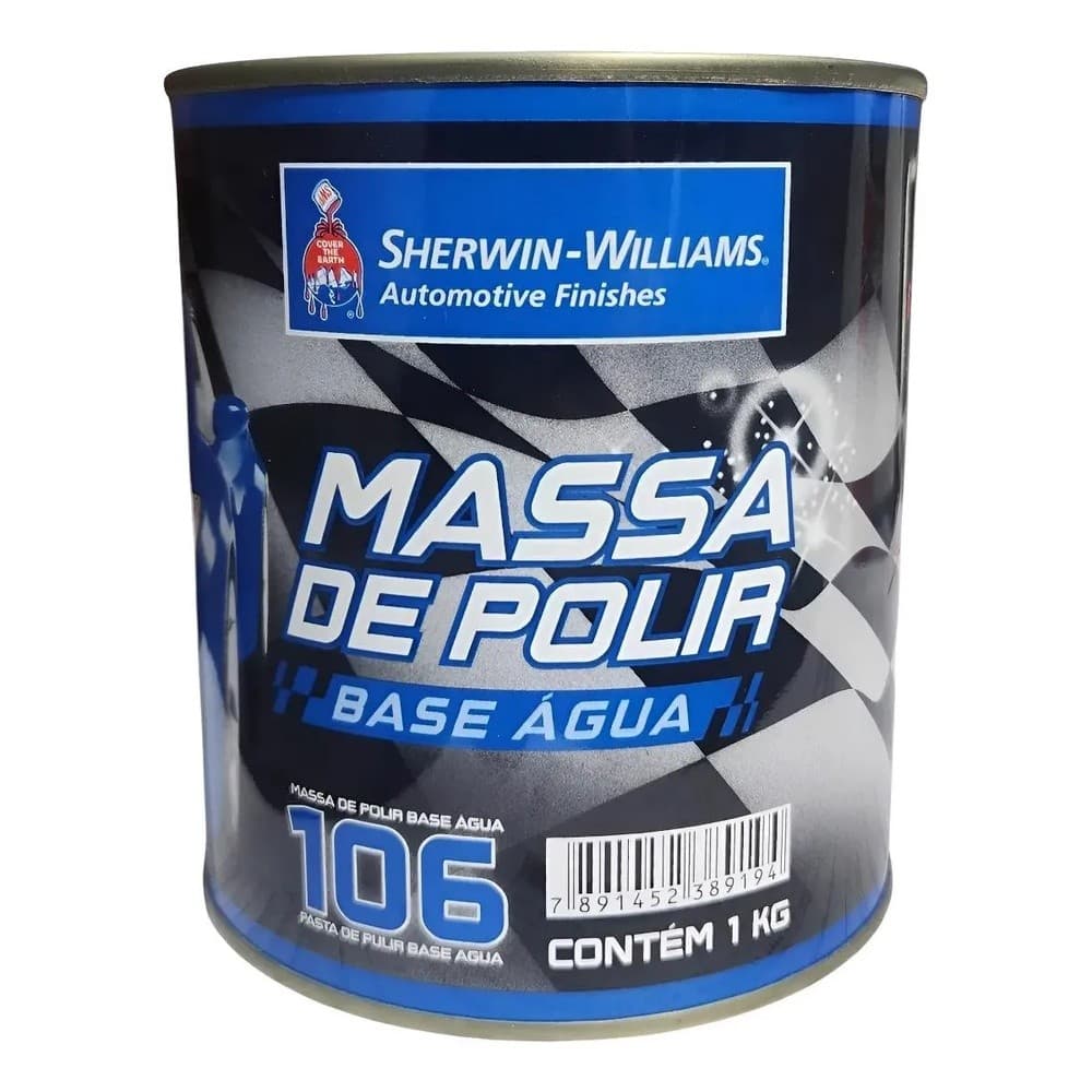 Massa de Polir Base Água 1Kg Sherwin Williams 106