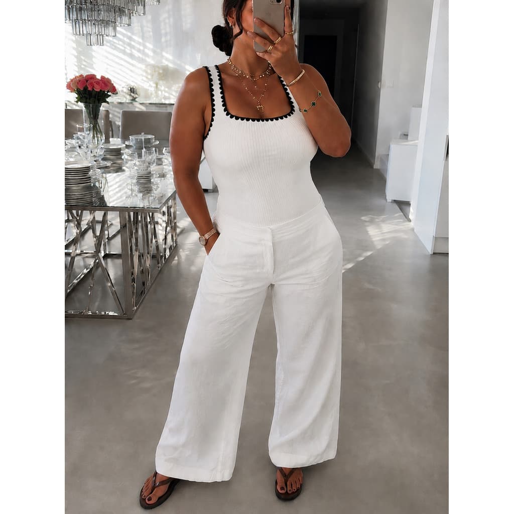 Body Regata Decote Quadrado  G ao G4Plus Size Conforto Estilo Tendência Moda Blogueira