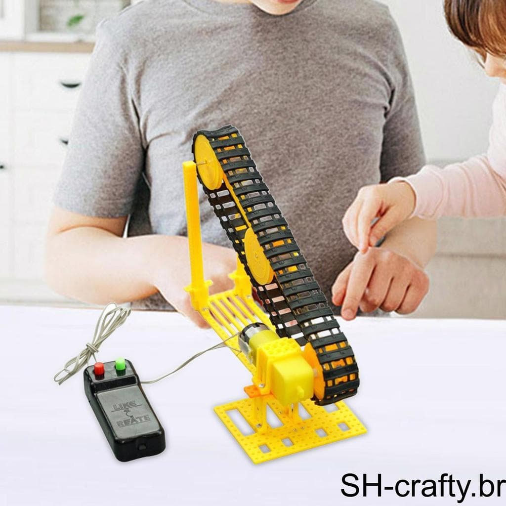 Correia Transportadora De Experimento Científico DIY Interativo , Brinquedo Educacional Para Crianças , Projeto De Const