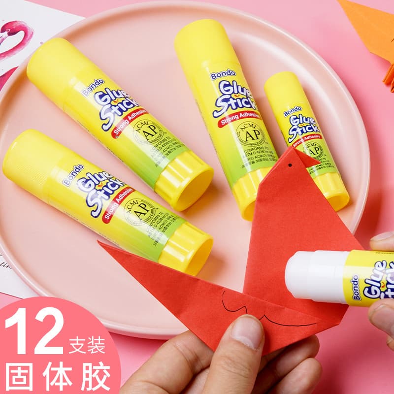 Versão coreana cola sólida Bondo artesanal cola sólida em bastão 8/16/26g cola multiespecificação em bastão boa viscosid