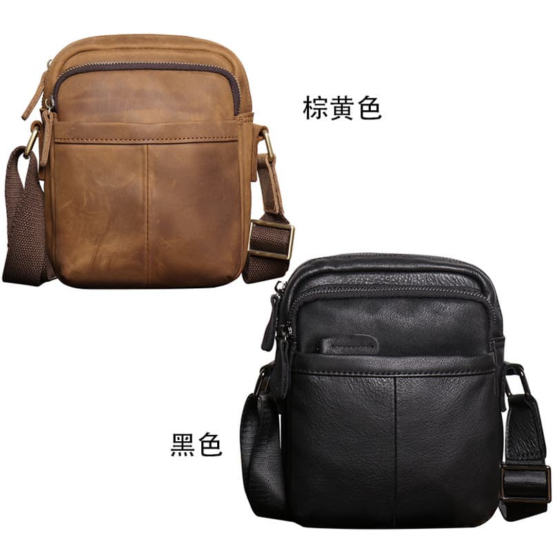 Exportação de comércio exterior bolsa ipad de grande capacidade Retro simples bolsa masculina novo estilo bolsa de ombro