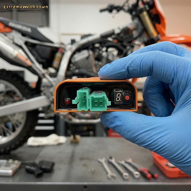 CDI De Corrida Ajustável De 6 Pinos Para 170Z FT180 FT200 FT250 125cc 250cc 250Z 9 Ajuste De Motocicleta Off Road De Alt
