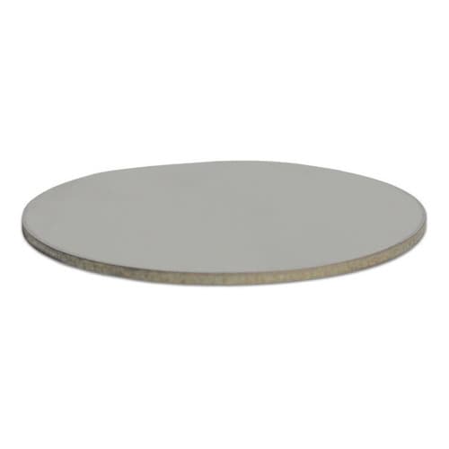 Tampa Redonda De Inox 304 Para Solda Tubo 2''  6 Unidades