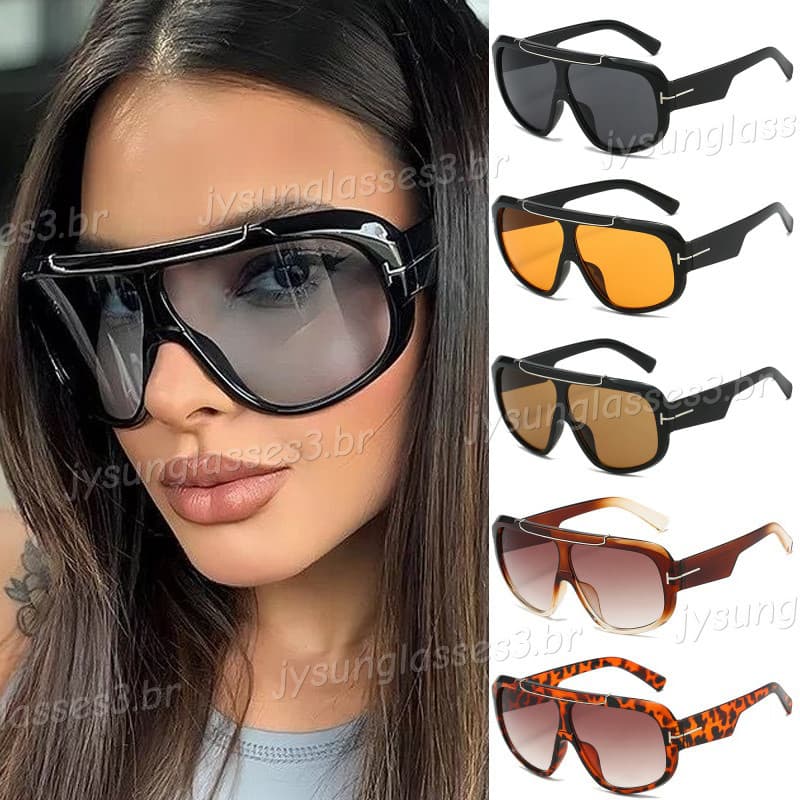 Nova Moda Estilo Coreano Óculos De Sol De Armação Grande Para Mulheres Homens Proteção UV Ao Ar Livre