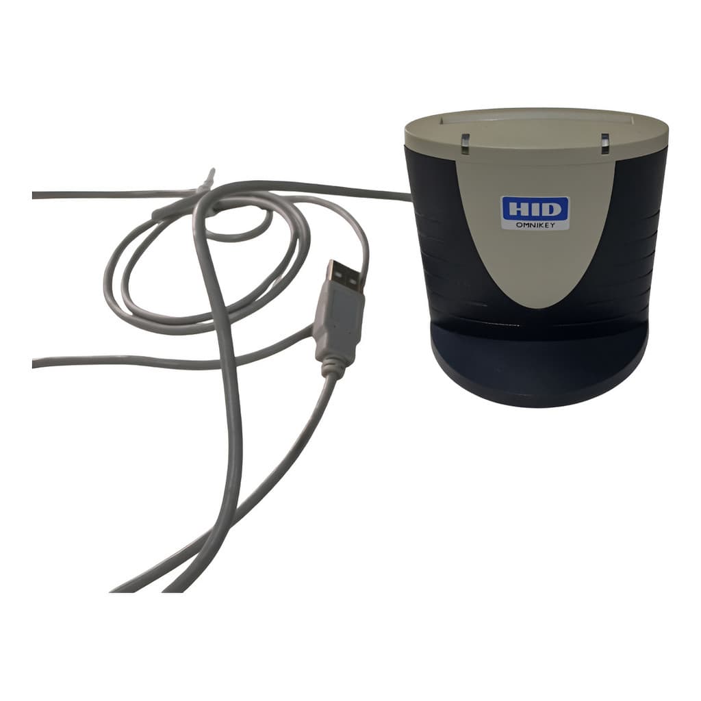 Leitor De Cartão Hid Omnikey 3121 Certificado Digital Preto