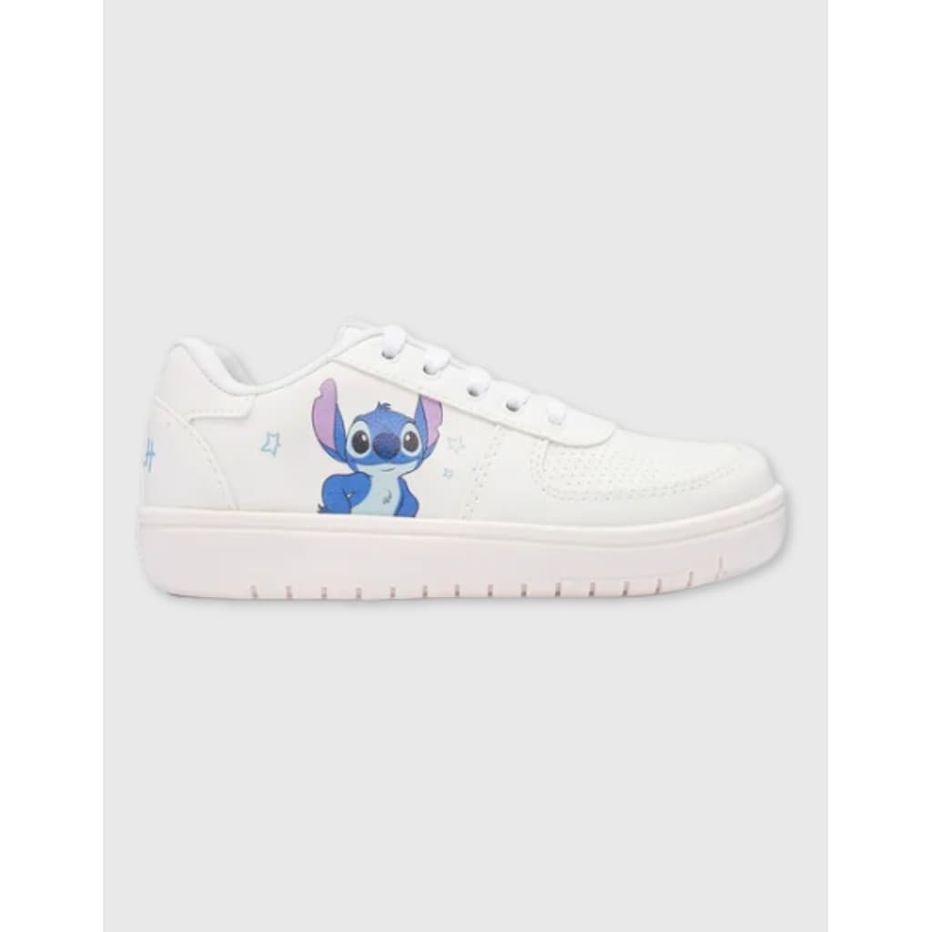 Tênis Infantil Menina Stitch Conforto Original Passeio Escolar Casual Criança Personagem