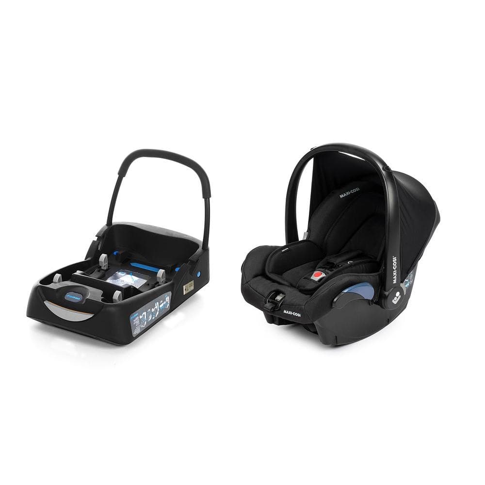 Bebê Conforto com Base Maxi Cosi Isofix Citi² - Black 0-13KG