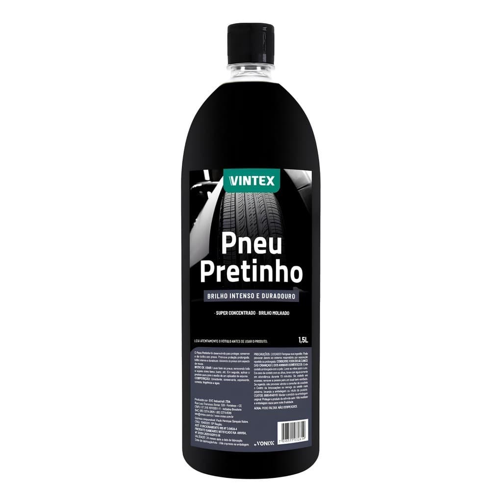 Pneu Pretinho Brilho Intenso Abrilhantador 1,5L VINTEX