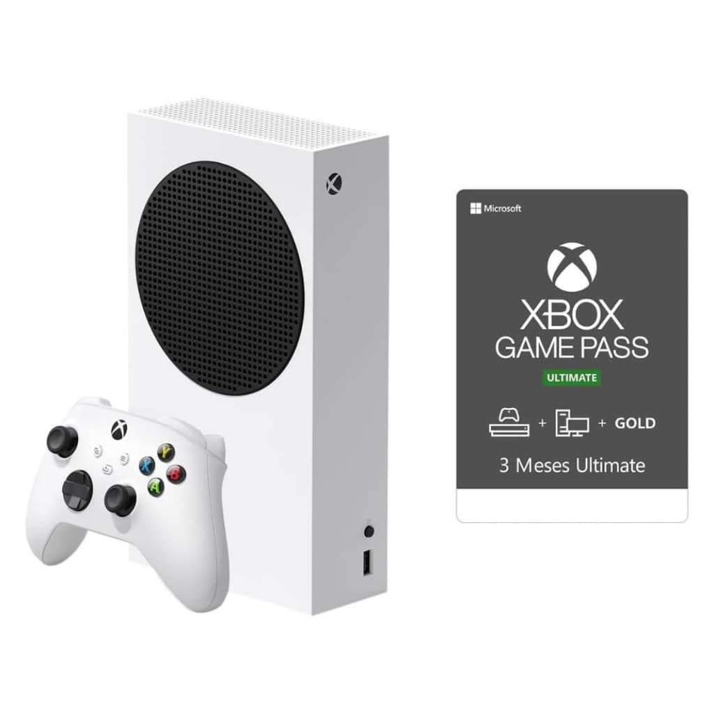 Console Séries S 512gb 1 Controle Branco + Game Ultimate Gold 3 Meses