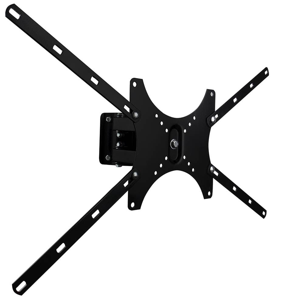 Suporte para TV Bi Articulado Com Engate Rápido LED LCD Smart Até 55" Inclinação 30° Rotação 360° VESA 400x400 - 7C2