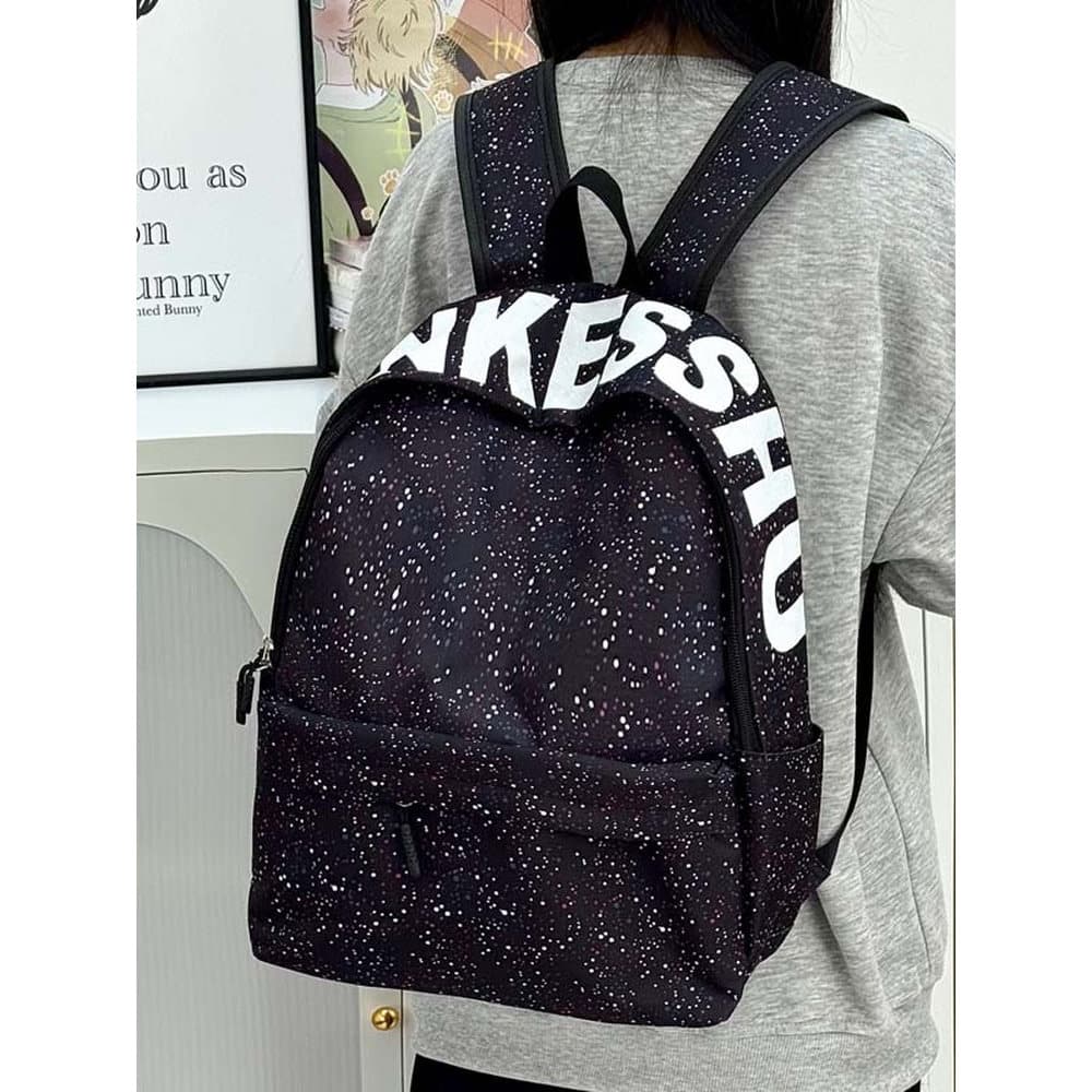 Ins nicho não-colisão mochila americana Retro na moda mochila meninas estudantes do ensino médio mochila de alta aparênc