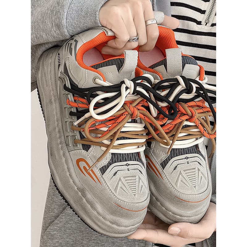 Aumentar a altura 7cm esportes sapatos casuais na moda dissolver sola casal sapatos na moda nacional sola grossa aumenta