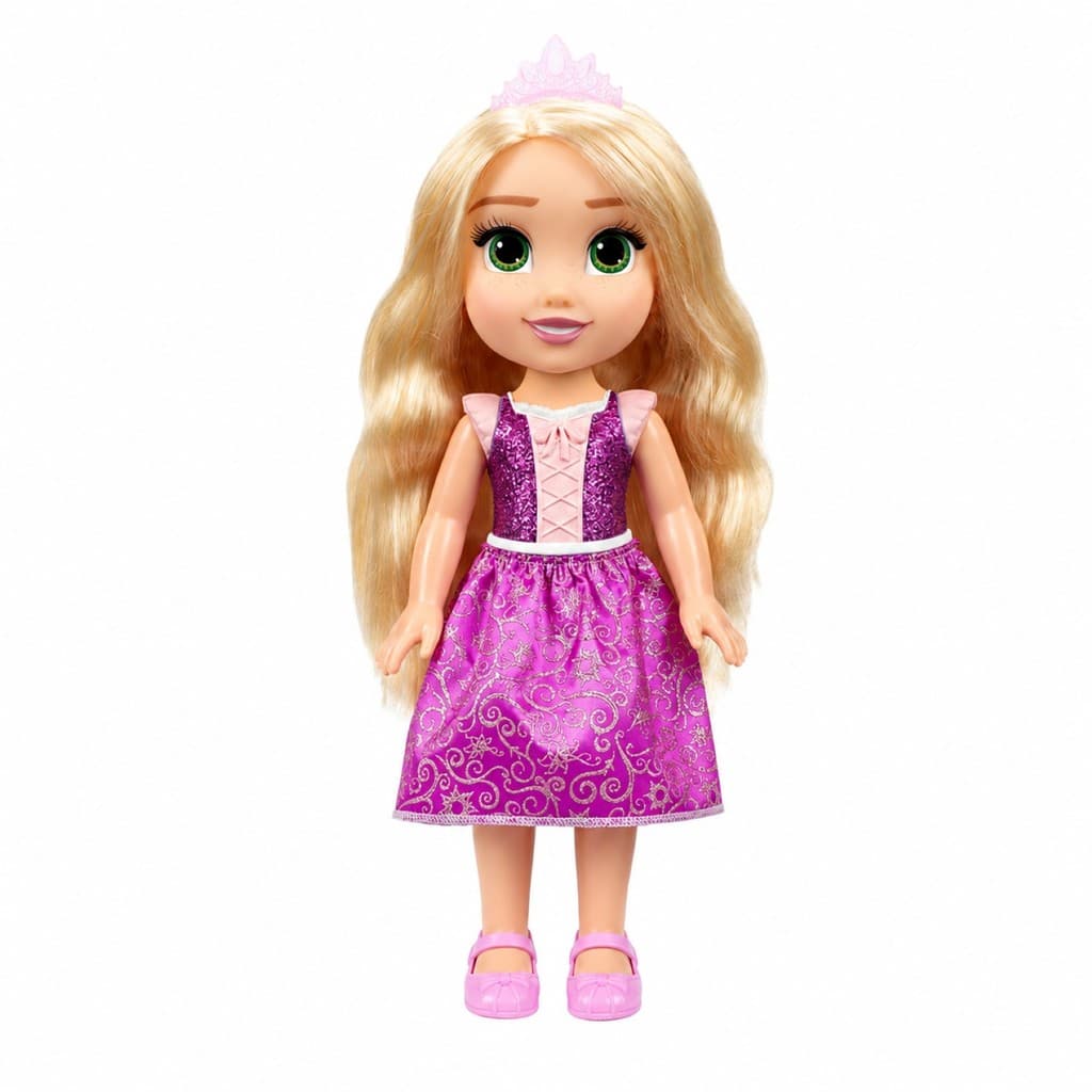 Boneca Princesas Disney Rapunzel Multikids Com Sapato Removível