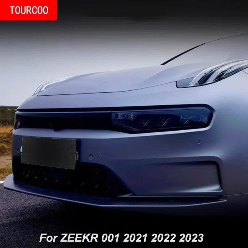 Para ZEEKR 001 2021-2023 Farol Luz De Circulação Diurna Lanterna Traseira Matiz Preto Filme Transparente Acessórios De P