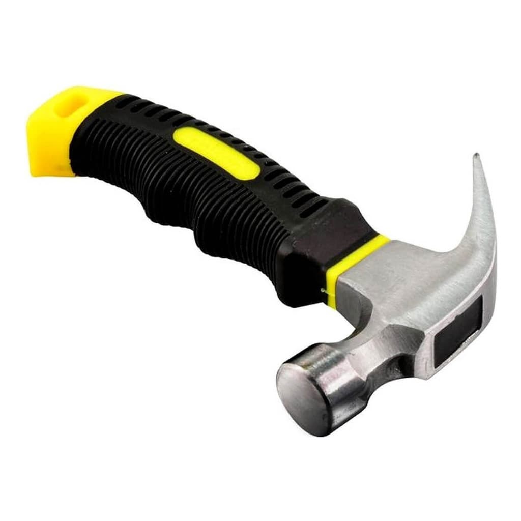 Martelo Unha 23cm Emborrachado Aço Carbono Fibra Vidro