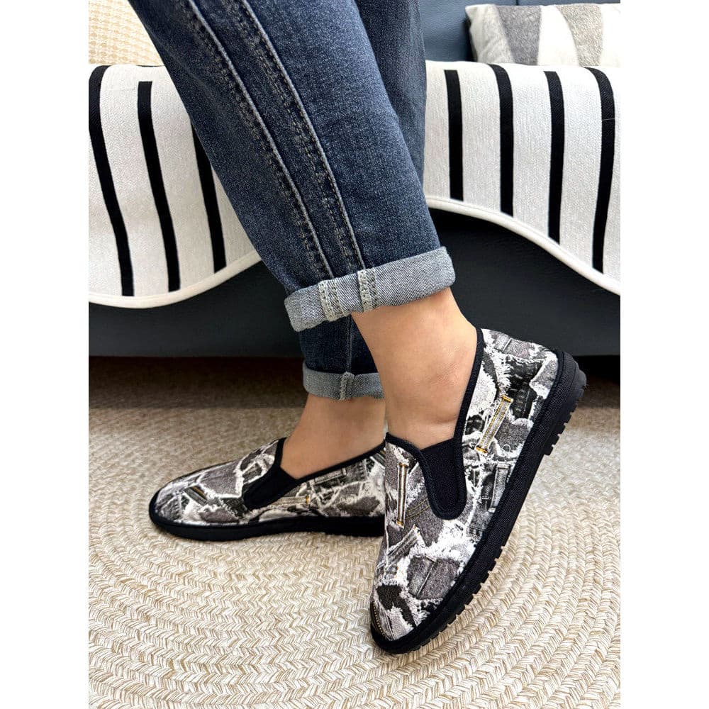 Novo estilo sapatos de pano masculino velho pequim artesanal sola macia respirável um Pedal Xishan resistente ao desgast