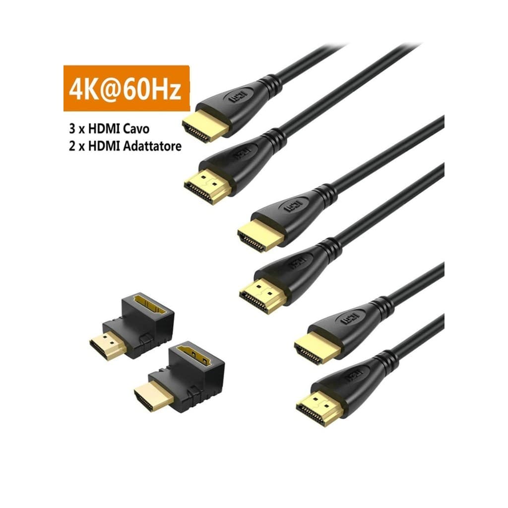 Cabo de conexão de exibição externa!Cabo de áudio HDMI 4K @ 30HMZ HD Cabo com adaptador angular