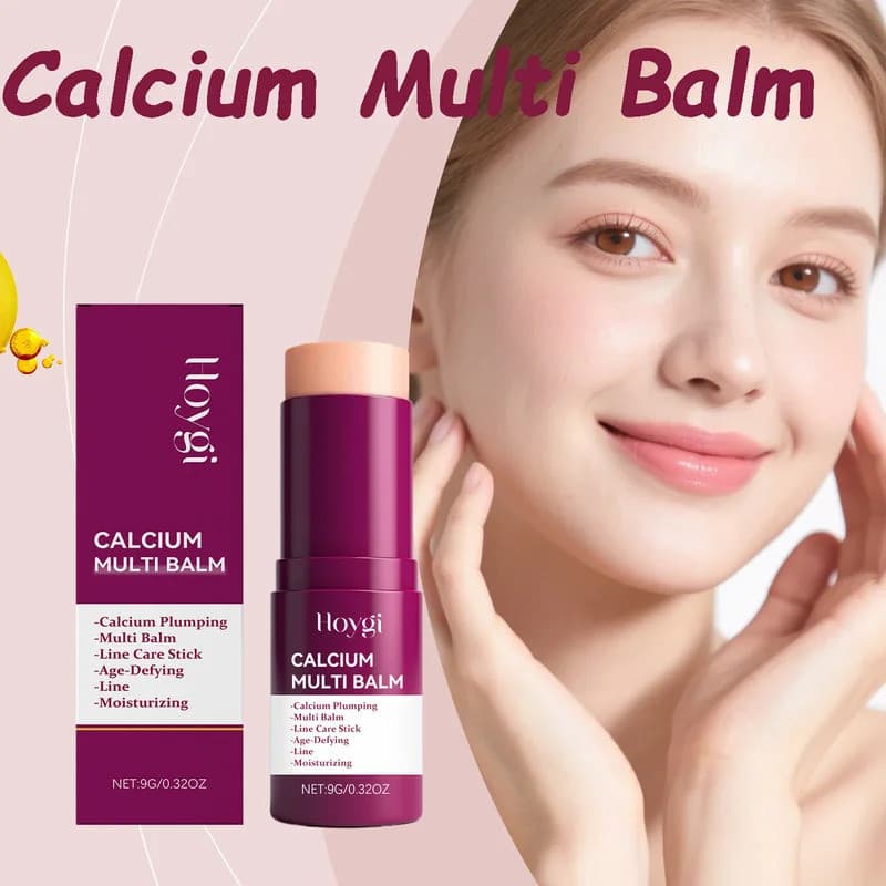 Bálsamo Facial Hidratante Leve e Firmador com Cálcio MultiBalm, Bastão Calmante e Hidratante para Cuidados Diários