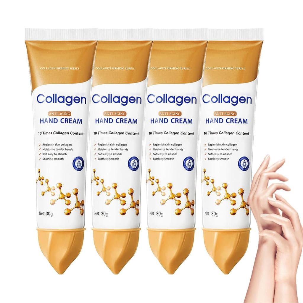 para Mãos com Colágeno para Mãos Rachadas - Cuidado Regenerador e Hidratante, Não Oleoso, Rápida Absorção, Antienv