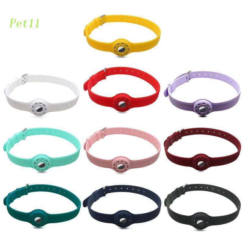 Dog Collar Holder for Soft Silicone for Collars Length Adjustab