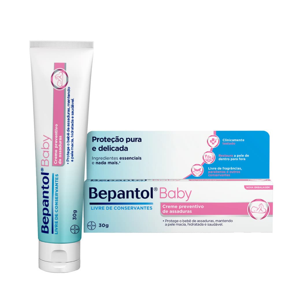 Creme Pomada de Proteção Delicada 30gr - Bepantol baby