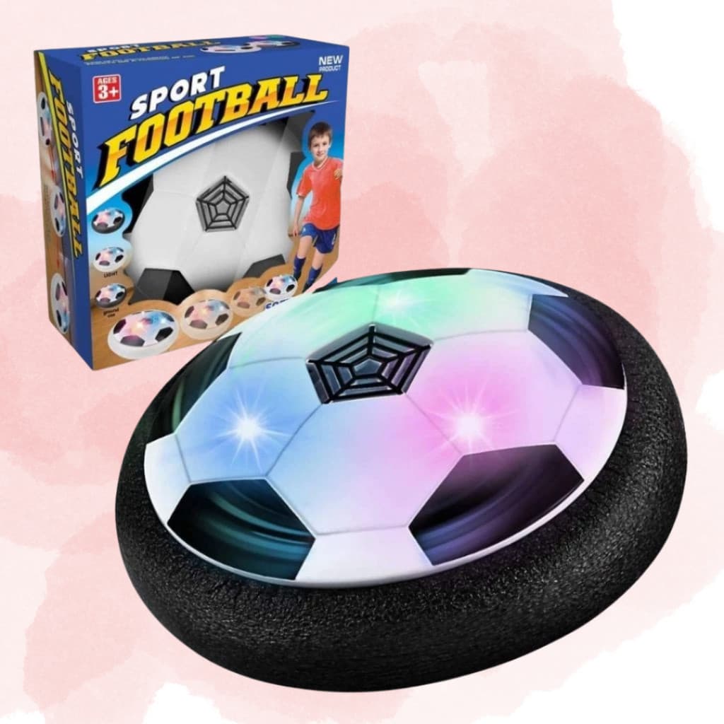 Bola De Futebol Flutuante Elétrica Para Crianças LED Piscante Jogos Esportivos
