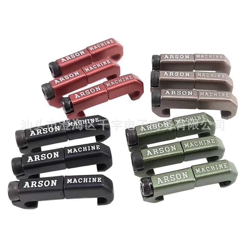 Slot para cabo de interruptor traseiro montado em trilho para lanterna laser Sotac M300 M600 PEQ.