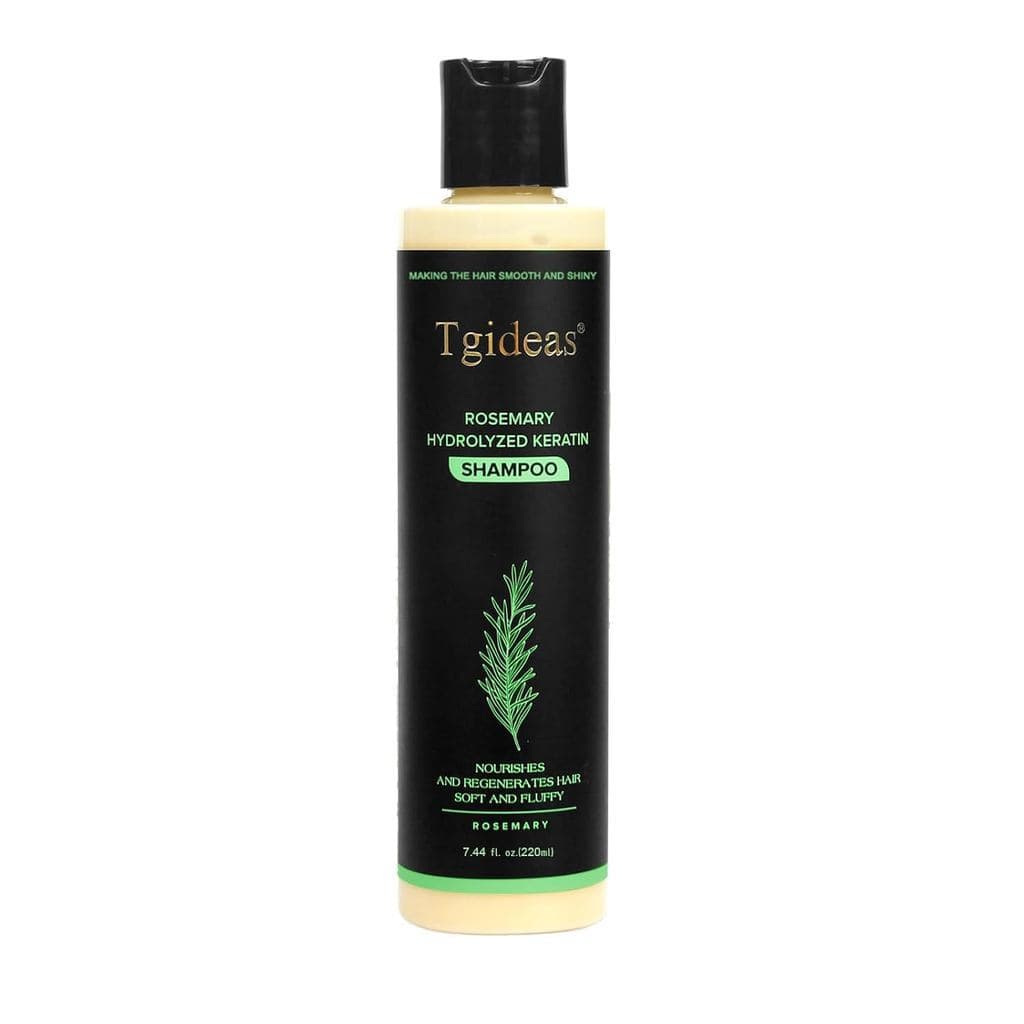 Shampoo Orgânico de Alecrim para Cuidado Capilar Tgideas (para homens e mulheres) - Um shampoo fortificante e engrossant