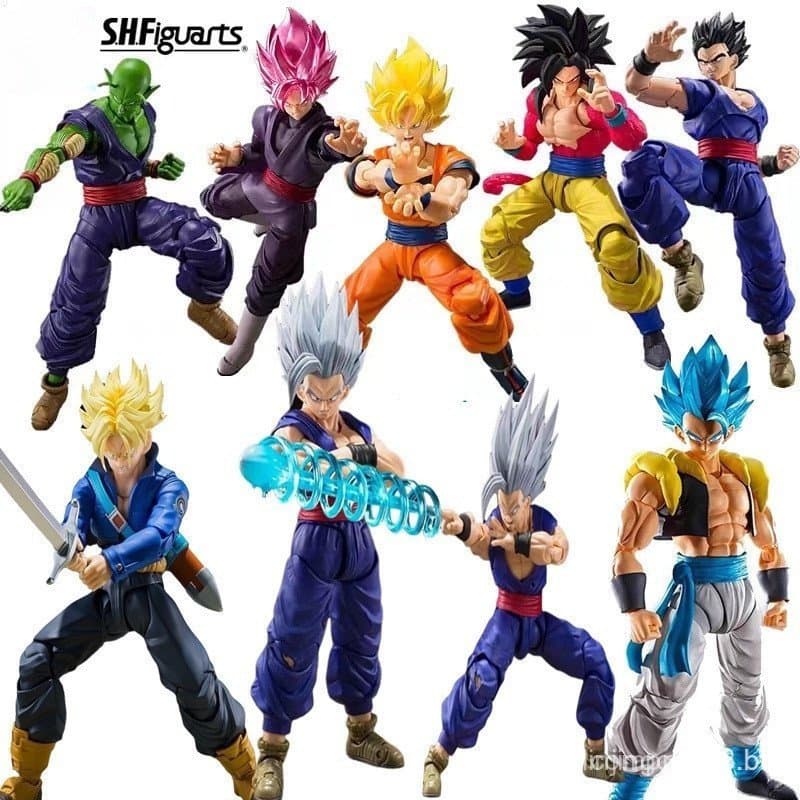 Figura de Dragon Ball Anime SHF Goku Vegeta Super Saiyan SSj4