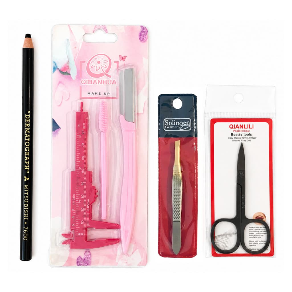 Kit Para Design E Marcação De Sobrancelhas