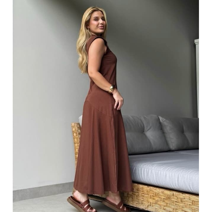 Vestido Maxi Feminino Olivia