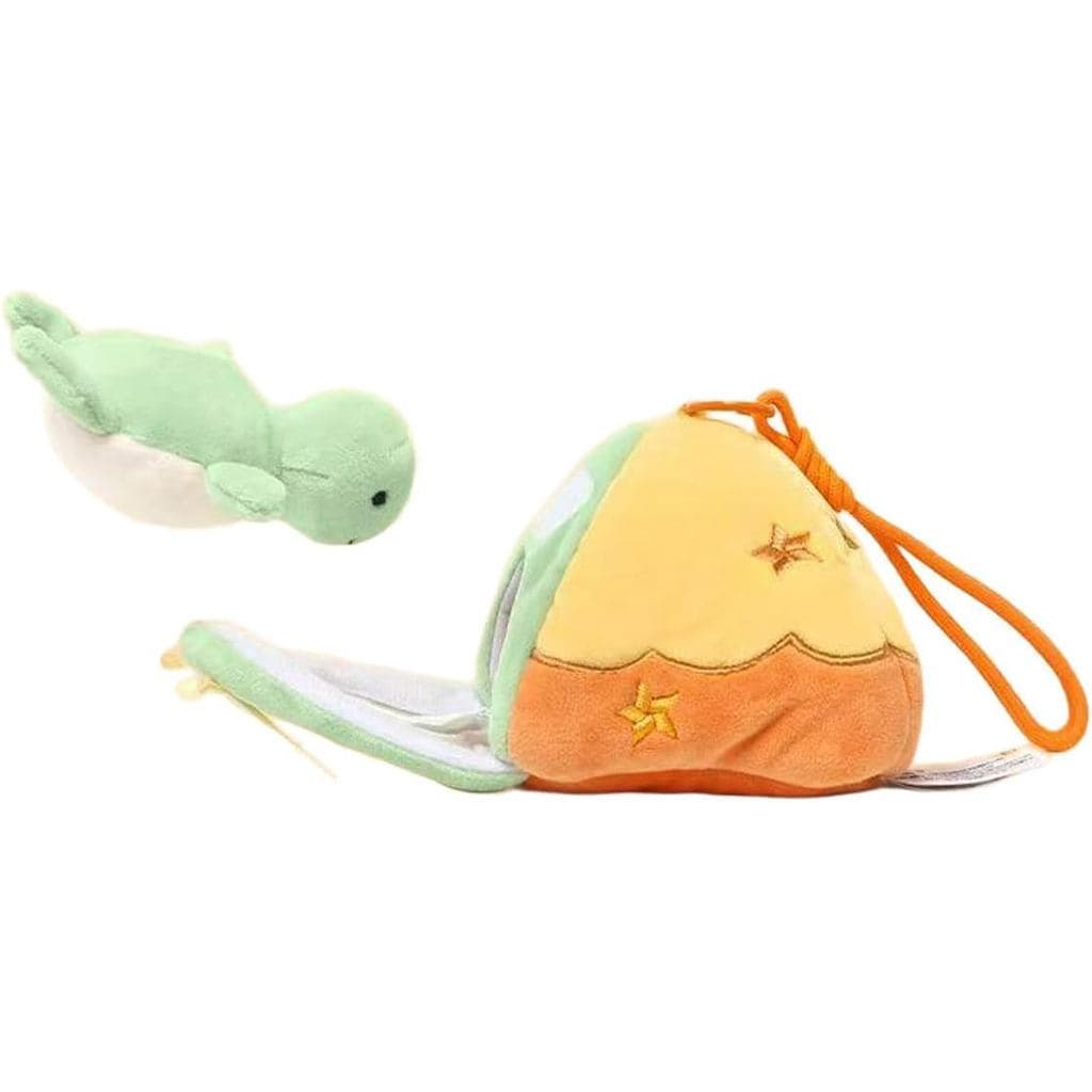 Chaveiro De Tartaruga Kawaii – Lindo Brinquedo De Pelúcia , Acessório De Bolsa Com Tema Escolar Para Meninas