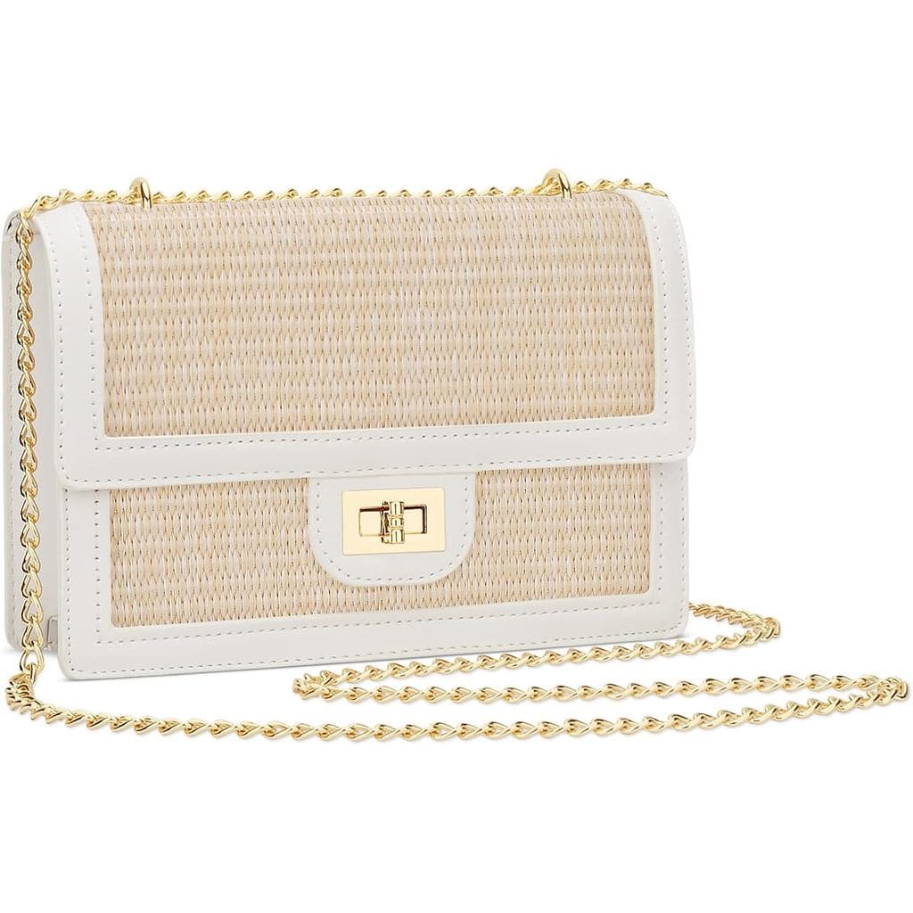Bolsa de Praia Pequena de Palha para Mulheres KKXIU, Bolsa Transversal de Verão, Bolsa de Ombro, Bolsa de Praia, Bolsa d