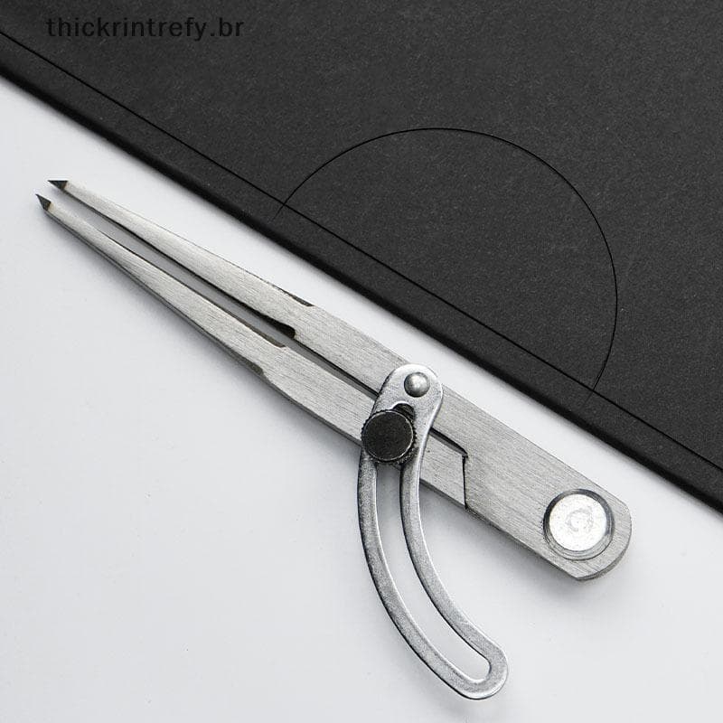 thi Divisor De Asa De Aço Inoxidável Com Ajustável Lo Portátil Scriber Ferramenta Para Trabalhar Madeira Couro DIY Artes