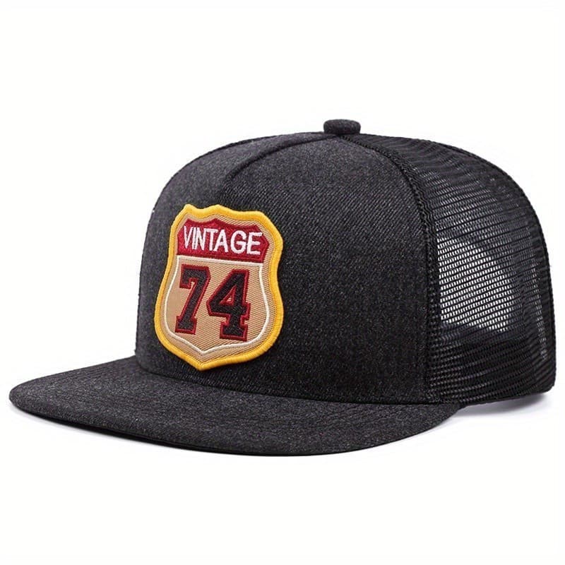 Adjustable Snapback, Polyester Twill, Lightweight, All-Season Outdoor Sports Sun Protection Hat - For Men & Women*-&*&**