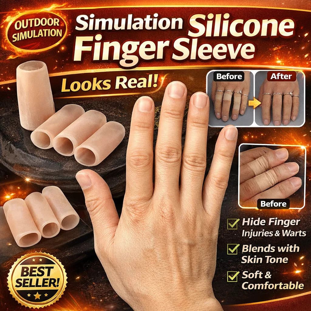 [Material Macio] Capa De Dedo/Finger Cover/Silicone/Confortável/Antiderrapante