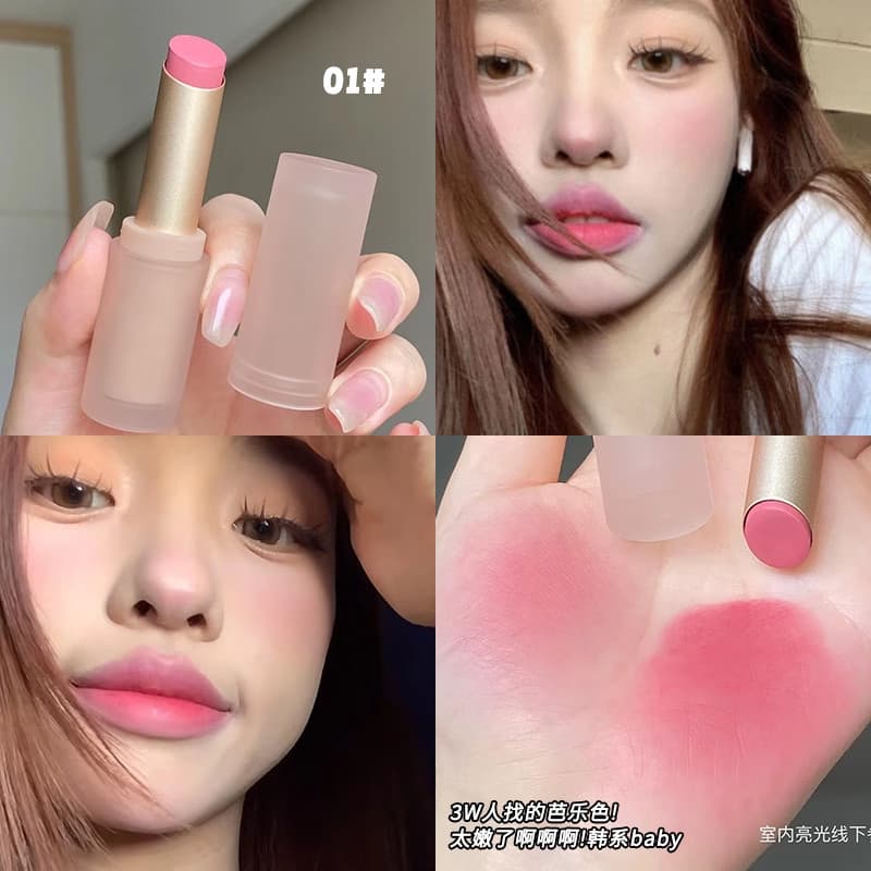 Xiaohongshu mesmo estilo estilo estilo coreano feminino alto menina sensação diária veludo fosco batom esmalte labial hi